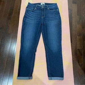 PAIGE Indigo Ankle Jeans